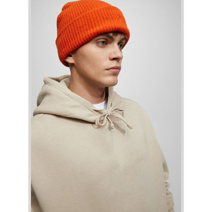 Sudadera con Capucha Extra Grande para Hombre, Color Beige, Manga Larga, Color Sólido, Informal, para Otoño - Product Image 4