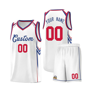 Uniforme de Baloncesto de Doble Capa Unisex, Conjunto de Pantalones Cortos de Malla Transpirable Personalizados de Dos Capas - Product Image 1