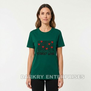 Camiseta Retro de Videojuegos para Mujer, Diseño de Máquina Arcade, Algodón Crema, Fabricante de Camisetas Personalizadas para Parejas Gamers, Venta al Por Mayor - Product Image 3