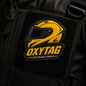 Parche Decorativo en Relieve de PVC 3D Oxytag para Casco de Motocicleta, Parche Adhesivo con Diseño, Precio al por Mayor, Parches Personalizados OEM - Product Image 6