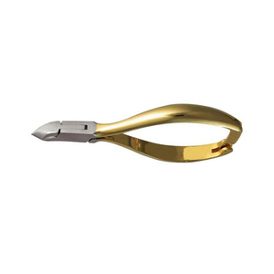 Coupe-ongles professionnel en acier inoxydable antirouille, double ressort, action fluide, ouverture large, courbé et droit - Product Image 5