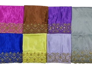 High Quality Latest Stunning Fashion Somalian Underskirt Gorgura Satin Fabric Stonework Floral Pattern For Regular Wear - Product Image 1
