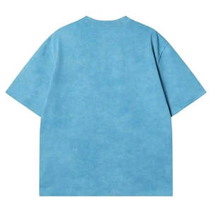 Camisetas Lindas Estilo Y2K para Hombres y Adolescentes, Holgadas con Gráfico de Corazón en Relieve, Manga Corta de Verano, Estilo Urbano Brillante, Estética Harajuku - Product Image 3