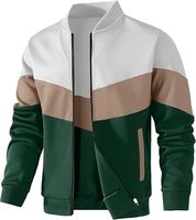 Veste bomber décontractée pour homme personnalisée, doublure matelassée, veste élégante et chaude pour la mode d'hiver, col montant