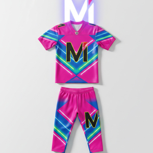 Uniforme de Fútbol Americano Personalizado al por Mayor, Conjunto de Pantalones y Jersey de Entrenamiento Profesional Sublimado, Absorbente de Humedad - Product Image 1