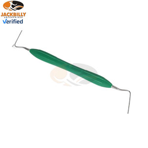 เครื่องมืออุดรากฟันแบบสองด้าน JACKBILLY Dental Heat Carrier Plugger หมายเลข 2/4 (สแตนเลสเกรดทางการแพทย์) สำหรับงานทันตกรรมเอ็นโดดอนต์ # 2 4 สีเขียว - Product Image 3