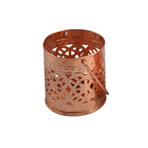 Copper Candle Votive Best for Indoor Festive and Other Functions Decorative Design Solid Metal <b>Tealight</b> <b>Holder</b> Design - Product Image 4