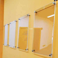 Panneaux en acrylique transparent personnalisés, imprimés en UV, panneaux de signalisation de bureau, banque, école
