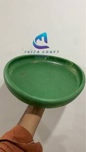 Grande assiette unique en résine acrylique, fabriquée à la main, classique, écologique, de qualité alimentaire, sans BPA, compatible lave-vaisselle, personnalisable, durable, pour les fêtes - Product Image 2
