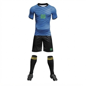 Ensemble de maillots de football unisexe orange à sublimation intégrale, col rond, manches courtes, en polyester respirant, coupe classique, pour tous - Product Image 4