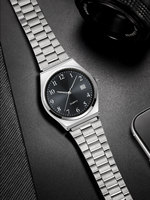 Часы TOMI Luckyfox L107 унисекс, кварцевые, с браслетом из нержавеющей стали, простые, модные, с указателем даты, минималистичные, повседневные.