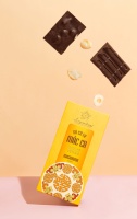 Barra de Chocolate Negro 85% con Nueces de Macadamia, Chocolate Sólido, Certificado ISO, Chocolate Agridulce Saludable, Venta al por Mayor OEM