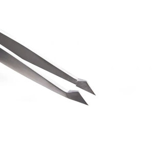 Professional Stainless Steel Eyebrow Tweezer Precision Slant Tip For Facial Hair <b>Removal</b> Grooming <b>Tool</b> For Women And Men - Product Image 2