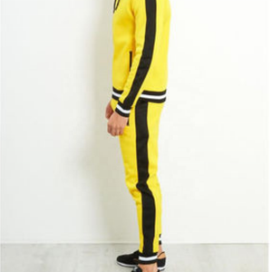 Customized Women'<b>s</b> Jogging Sports Sweat <b>Suit</b> with Logo Men'<b>s</b> Gym Track <b>Suits</b> Wholesale Winter Sports Clothing with Side Strip - Product Image 5