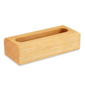 Tarjetero de Madera Personalizado para Tarjetas de Visita |   Soporte de Escritorio de Madera Maciza Grabado |   Regalos Corporativos - Product Image 2