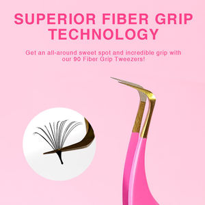 แหนบต่อขนตาสแตนเลสแบบมืออาชีพ ปลอดภัยต่อสิ่งแวดล้อม ดีไซน์ป้องกันแม่เหล็ก รับทำโลโก้ จับถนัดมือ ไฟเบอร์เรียบลื่น สำหรับทำเล็บ - Product Image 2