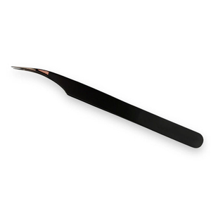Pince à cils professionnelle sur mesure, pointue, anti-acide, en acier inoxydable, outil de précision pour extensions de cils, logo personnalisé - Product Image 1