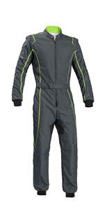 Combinaison de karting blanche en coton et maille, combinaison de course personnalisée par sublimation - Product Image 3