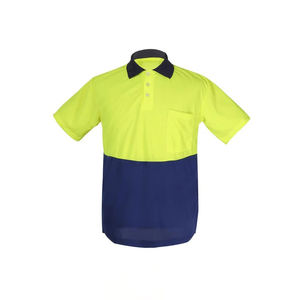 Camiseta Polo de Seguridad Reflectante de Alta Visibilidad Multicolor, Impermeable, ANSI Clase 2, con Luz LED, Personalizable, Ligera para Hombre - Product Image 1