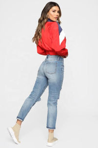 Chaqueta Bomber Corta para Mujer, Superventas, Resistente al Viento, Transpirable, Reversible, Impermeable, con Logotipo y Color Personalizables - Product Image 6