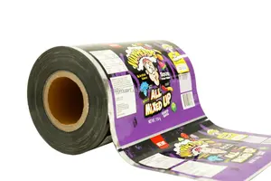 Cailyn Custom Printed Mylar Laminating Flexible Food Grade Sachet Aluminium Plastic Packaging Laminated Roll Stock Film