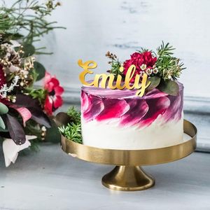 JUXINDA 64 Number <strong>Cake</strong> Decorating with Gold Acrylic <strong>Letters</strong> Suitable <strong>for</strong> Weddings Birthdays and Baking - Product Image 2