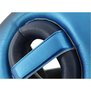 High Quality PU Leather Breathable Dual Sport Unisex <b>Boxing</b> Head Guard Training Helmet All Seasons Made Pakistan Reasonable Sale - Product Image 6