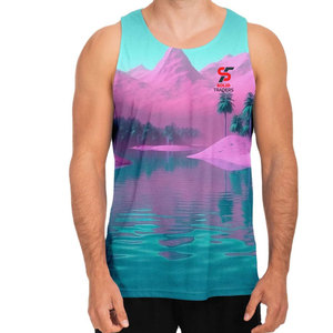 Débardeurs pour hommes Solid Trader Active Sports Collection, matériau anti-odeur, performance de circulation d'air améliorée - Product Image 1