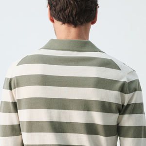 Servicio OEM, Diseño de Camiseta para Hombre con Cuello Camisero, Logotipo Personalizable, Ropa Casual / Mangas Largas, Alta Calidad - Product Image 5