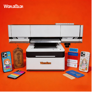 Impresora UV Plana 6090 Compatible con 8 Colores (C+M+Y+K+LC+LM+LK+<span class=keywords><strong>LLK</strong></span>+W+V) para Materiales Planos como Cerámica, Metal, Acrílico, Carcasas de Teléfono, Bolígrafos - Product Image 1