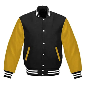 Customizable Reversible <b>Waterproof</b> Windproof Hooded Thick Wool Varsity <b>Jacket</b> for Unisex <b>Winter</b> Streetwear - Product Image 4