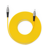 Kabel Serat Optik DAMU G657A2 Tahan Tekuk Singlemode PC Polish 2.0mm 3.0mm PVC LSZH Konektor FC FTTH RoHS/ISO9001