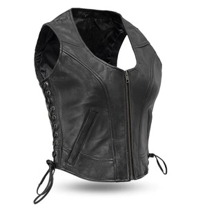 Chaleco de Cuero Personalizado de Moda Invernal para Mujer, Chaleco de Cuero al por Mayor a Bajo Precio para Mujer - Product Image 4