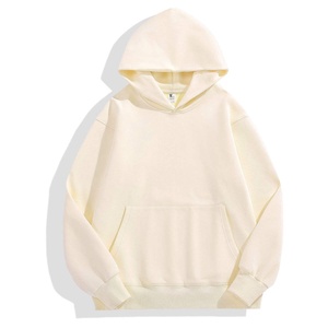 Sweat à capuche streetwear d'hiver sur mesure, 330 grammes, poids lourd, longueur standard, en molleton de coton French Terry, écologique, en promotion - Product Image 2