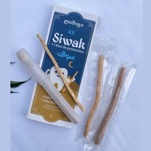 ไม้สีวัก (Siwak/Miswak) แพ็ค 4 ชิ้น ผลิตจากสมุนไพรธรรมชาติ สำหรับทำความสะอาดฟันทุกวัน ช่วยดูแลสุขภาพเหงือก ลมหายใจหอมสดชื่น - Product Image 3