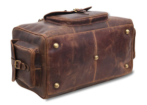 Bolsa de Viaje de Cuero Genuino Personalizada para Hombre, Bolsa Cruzada de Gran Capacidad, Bolsa de Negocios de Cuero Genuino - Product Image 6