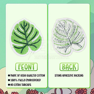Patchs brodés décoratifs élégants pour accessoires de mode, patchs brodés en vente - Product Image 4