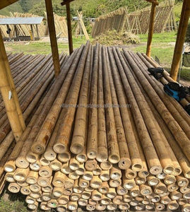 Poteaux en bambou carrés de qualité supérieure, longueur personnalisée 4-10m, diamètre 3-10cm, qualité d'exportation, fourniture directe du fabricant par VIFARMEX - Product Image 5