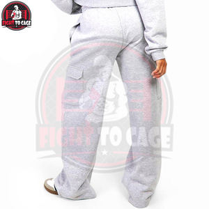 ชุดวอร์มครอปทรงขาบานสำหรับผู้หญิง ดีไซน์เฉพาะตัว คุณภาพสูง น้ำหนักเบา ออกแบบกระเป๋าใส่ของได้ตามต้องการ - Product Image 4