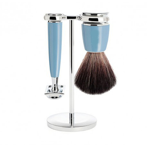 PRESTIGE RAZOR Juego de Afeitado para Hombre de Buena Calidad con Mango de Plástico Conveniente, Pelo de Texugo Silvertip, PEARL/OEM SE-1629 ROJO 2026, Bajo Precio al por Mayor - Product Image 5