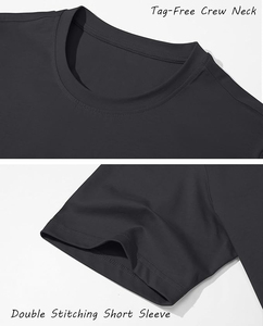 Camisetas de Cuello Redondo de Algodón para Hombre, Manga Corta, Tejido Frontal Transpirable, Ecológicas, de Secado Rápido, Casuales, con Estampado de Personajes - Product Image 5