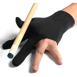 Guantes de Snooker Ligeros, Diseño Minimalista, Parte Trasera Transpirable de Poliéster, Palma Suave de Piel de Oveja - Product Image 5