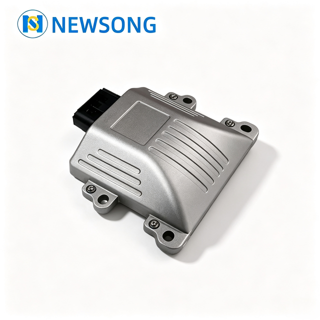 Automotive Aluminum ECU Enclosure Box 20 Pin Waterproof EV Communication Controller