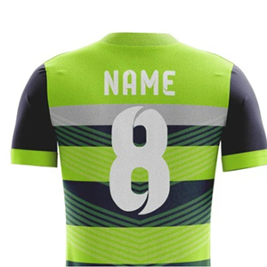 ชุดฟุตบอลแบบซับลิเมชั่นสั่งทำพิเศษ ระบายอากาศได้ดี แห้งเร็ว เสื้อฟุตบอลสำหรับทุกเพศ ชุดฝึกซ้อม ชุดทีม พิมพ์โลโก้ OEM - Product Image 6