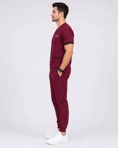 Conjunto de Uniforme Médico para Hombre, Top y Pantalones Deportivos de Verano, Uniformes de Enfermería de Alta Calidad para Doctores y Enfermeros - Product Image 3