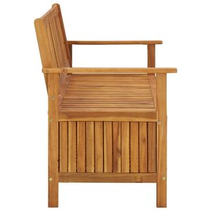 47.2 \ "panca portaoggetti in legno massello di Acacia - Product Image 3