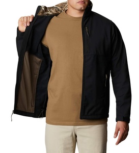 <b>Men's</b> Winter Jacket <b>Men</b> Casual Sports Outdoor Windproof Fleece Thick Rain Softshell Jacket Waterproof Lightweight Jacket - Product Image 6