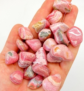 โรโดโครไซต์คุณภาพสูง เกรดพิเศษ หินขัดเงา รูปทรงผสม สำหรับทำเครื่องประดับ - Product Image 2