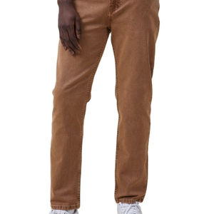 Jeans Cargo de Mezclilla para Hombre, Cintura Alta, Corte Holgado, Estilo Utilitario, Color Sólido, Lavado a la Piedra, Peso Medio, Venta al Por Mayor - Product Image 1