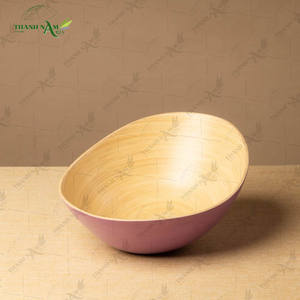 Tazón de Bambú Hecho a Mano, Ecológico, para el Hogar y la Cocina, Vajilla al por Mayor - Product Image 3